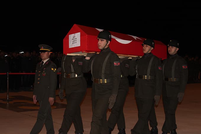 Sakarya'ya şehit ateşi düştü