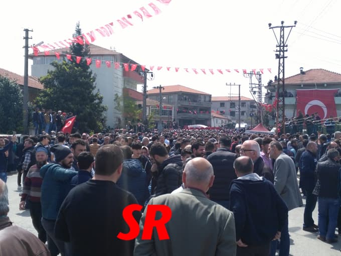 Sakarya, şehidine veda etti