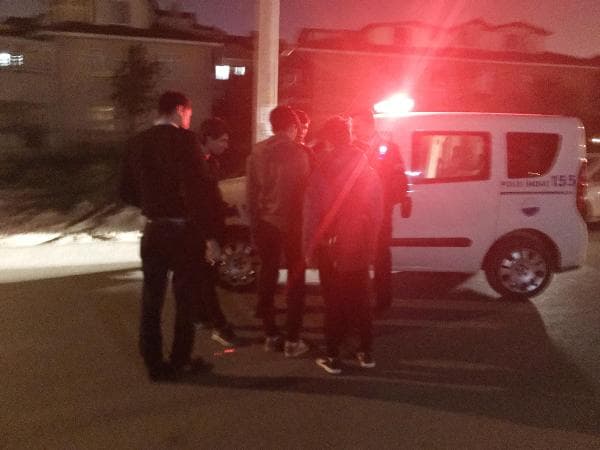 Serdivan Kafeler Sokağı'nda korkulu anlar