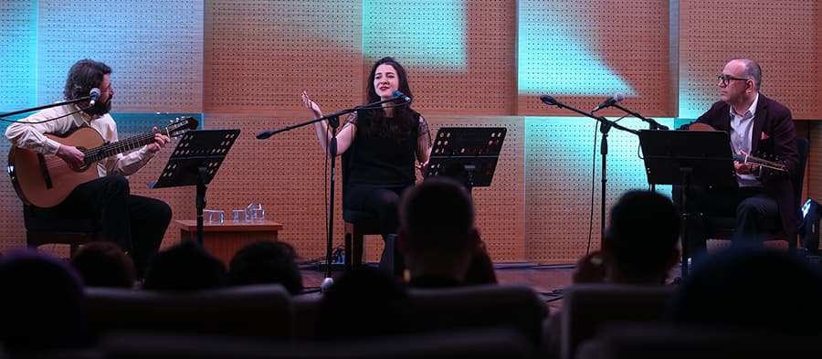 Ziya Taşkent Konser Salonu'nda müzik dolu gece