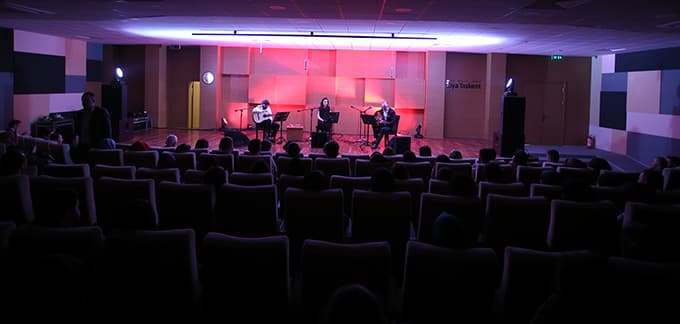 Ziya Taşkent Konser Salonu'nda müzik dolu gece