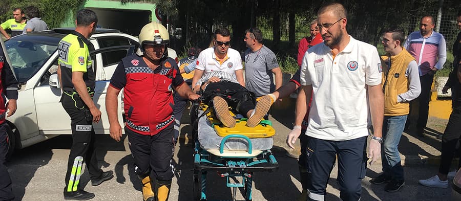 Sapanca'da trafik kazası