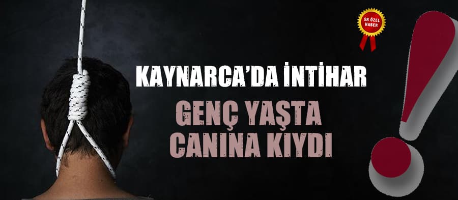 Kaynarca'da intihar