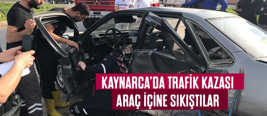 Kaynarca'da trafik kazası