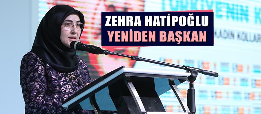 Zehra Hatipoğlu yeniden İl Kadın Kolları Başkanı seçildi