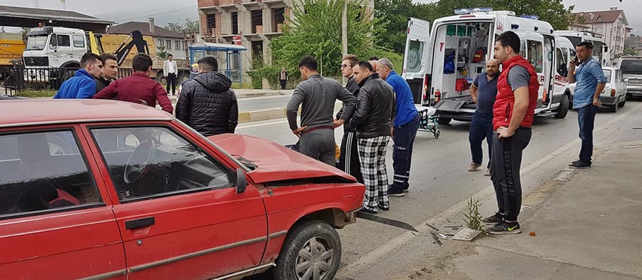 Sapanca'da zincirleme kaza