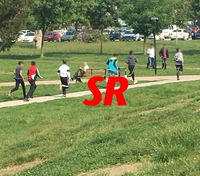 Kent Park'ta bıçaklı kavga!