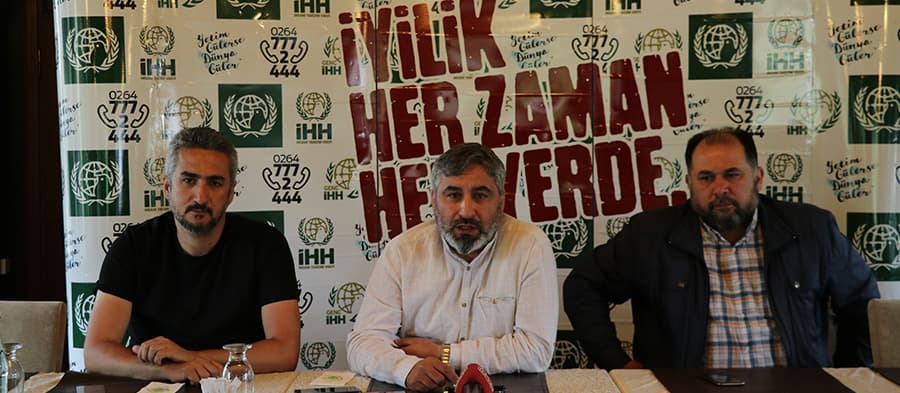 Sakarya'dan Balkanlar'a 35 bin kişilik insani yardım