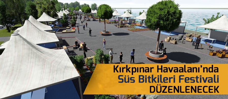 Kırkpınar'da Süs Bitkileri Festivali