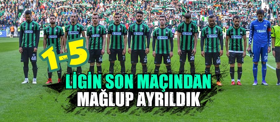 Sakaryaspor Bandırmaspor'a mağlup oldu
