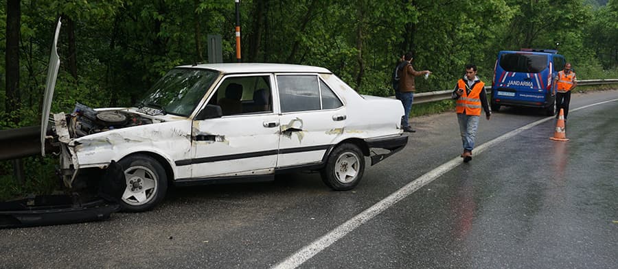 Akyazı'da trafik kazası