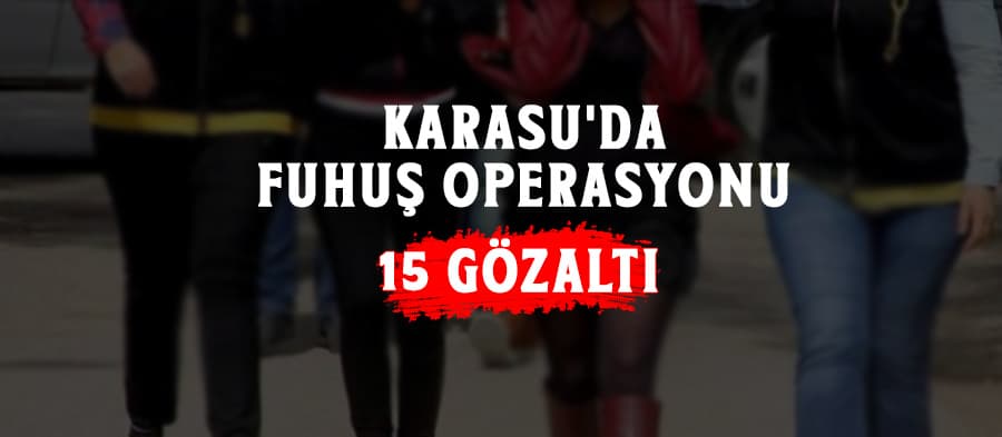 Karasu'da fuhuş operasyonu