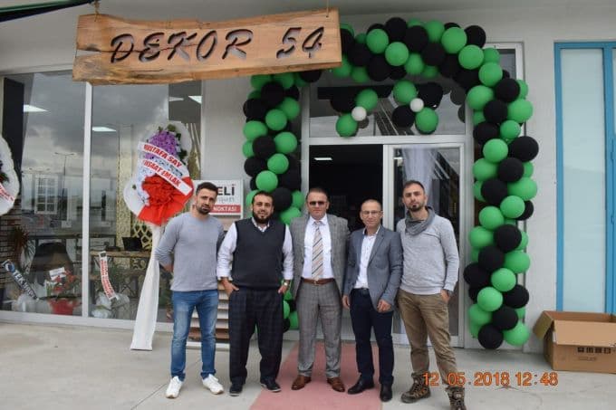 Dekor 54, Serdivan'da hizmete açıldı