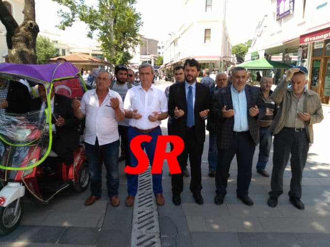Filistinli şehitler için Sakarya'da gıyabi cenaze namazı kılındı