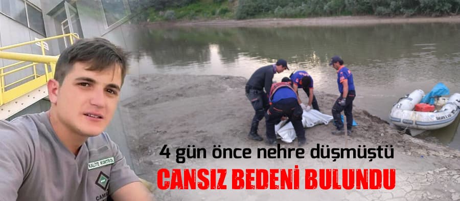 Nehre düşen iki kişiden birinin cansız bedeni bulundu