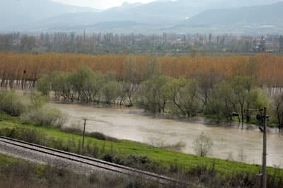Sakarya Nehri'nde Su Seviyesi Yükseldi