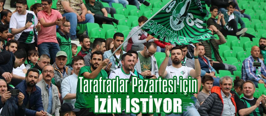 Taraftarlar "Pazartesi tatil olsun" diyor