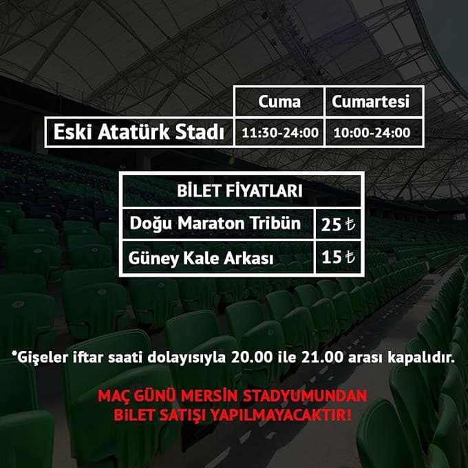 Taraftarlar "Pazartesi tatil olsun" diyor