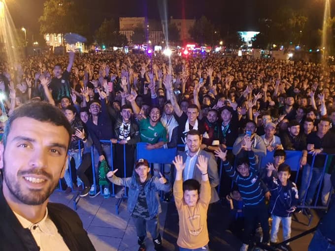 Sakaryaspor'un final müsabakası meydanda izlendi