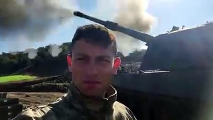 Afrin'deki Sakaryalı astsubaydan sürpriz ziyaret