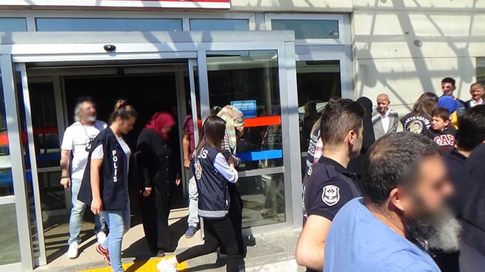 DAEŞ'e eleman temin edenler adliyeye sevk edildi