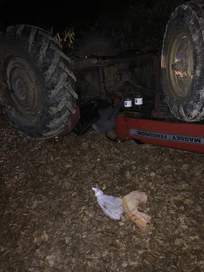 Traktör kazası can aldı