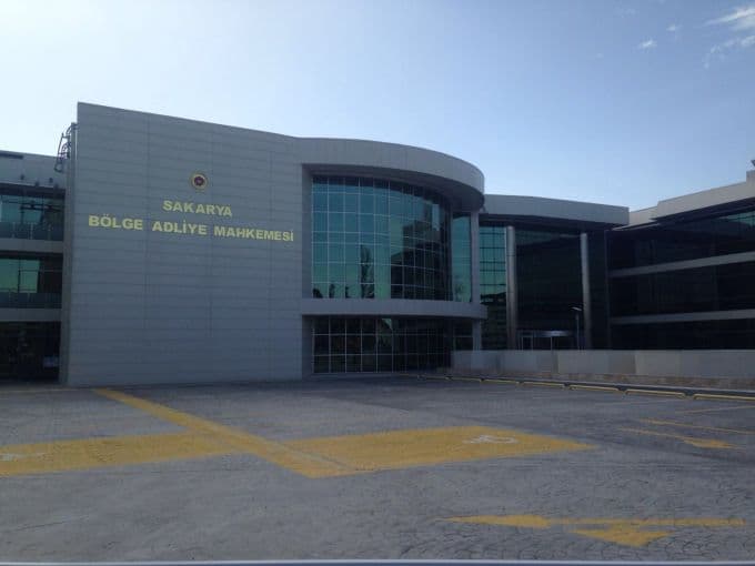 O illere Sakarya Bölge Adliye Mahkemesi bakacak