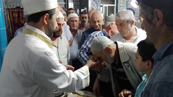 İşte Sakal-ı Şerif'in yakın görüntüsü