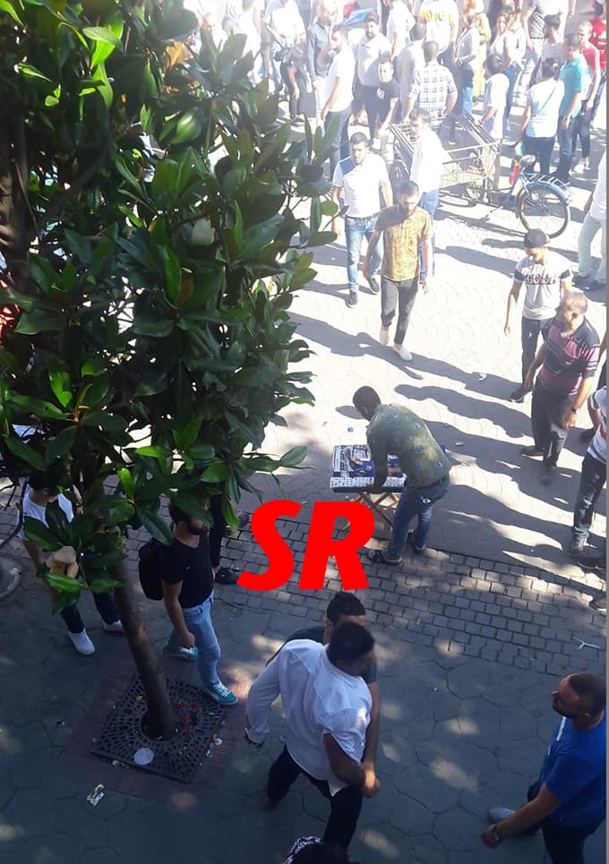 Çark Caddesi'nde gerginlik