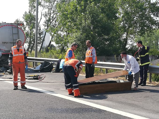 Sakaryalı Aliban, feci kazada hayatını kaybetti