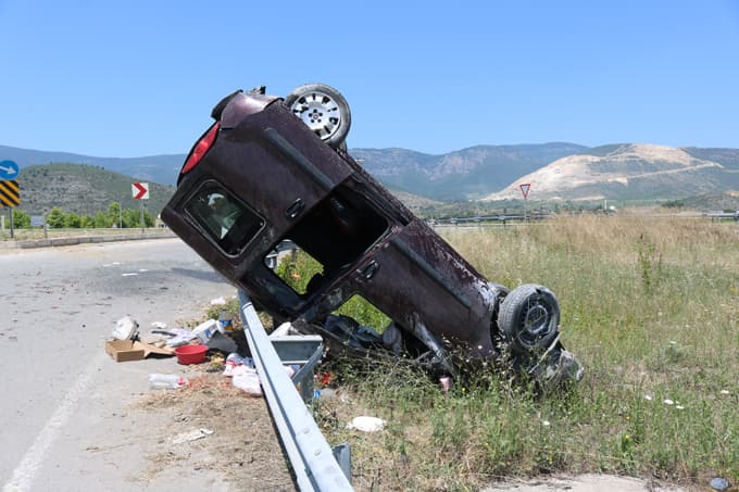 Sakarya'da 2 ayrı kaza