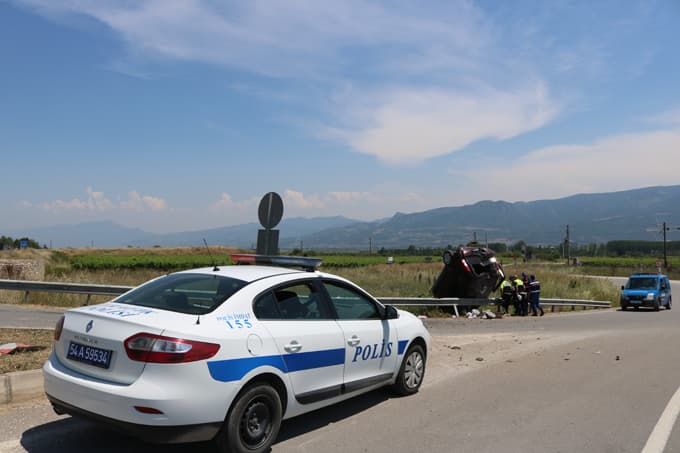 Sakarya'da 2 ayrı kaza