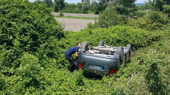 Sakarya'da 2 ayrı kaza