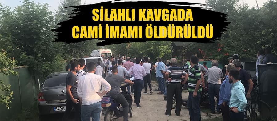 Cami imamı öldürüldü