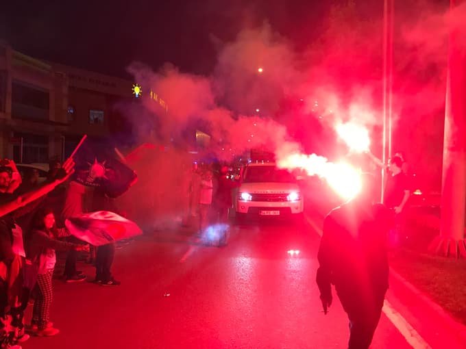 Sakarya, seçim sonuçlarını böyle kutladı
