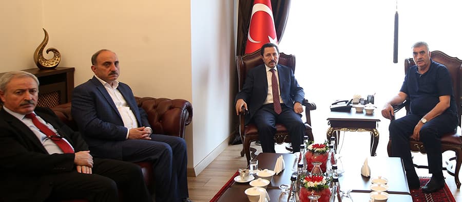 Toçoğlu'ndan, Vali Balkanlıoğlu'na taziye ziyareti