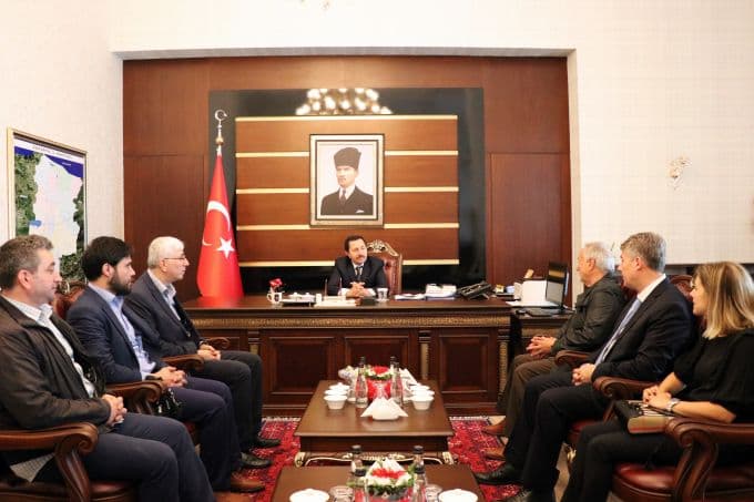 SGB'den Vali Balkanlıoğlu'na taziye ziyareti
