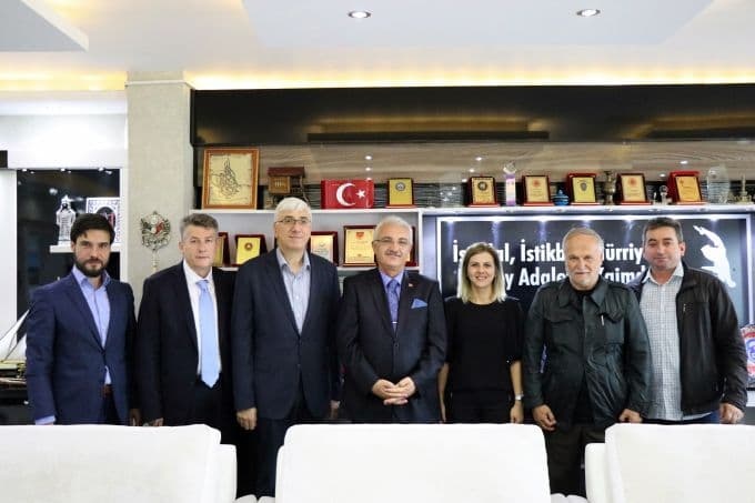 SGB'den Vali Balkanlıoğlu'na taziye ziyareti