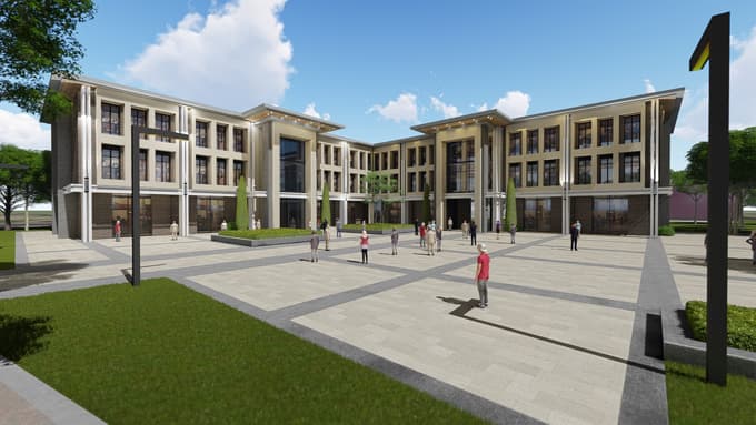 Şehir merkezine otopark ve 2 okul yapılacak