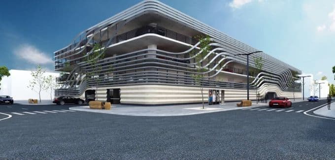 İşte şehrin yeni otoparkı