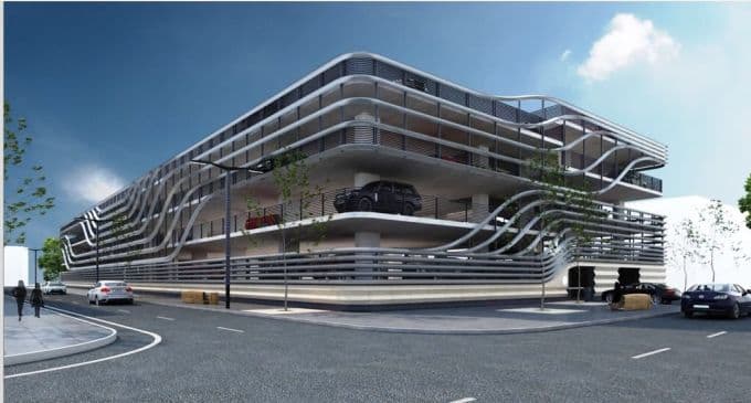 İşte şehrin yeni otoparkı