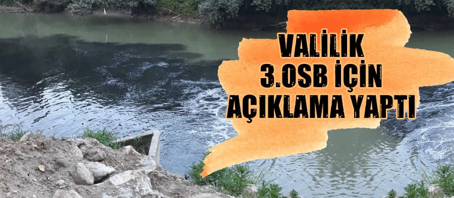 Valilikten 3.OSB için açıklama