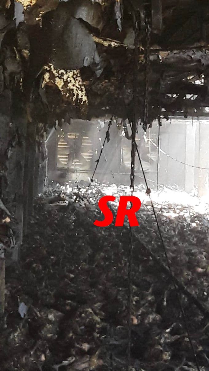 Çiftlikte yangın çıktı, 15 bin tavuk telef oldu