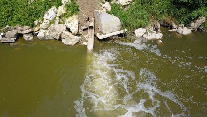 Sakarya Nehri havadan görüntülendi