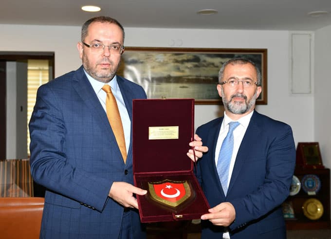Rektör Savaşan MSÜ İle vedalaştı