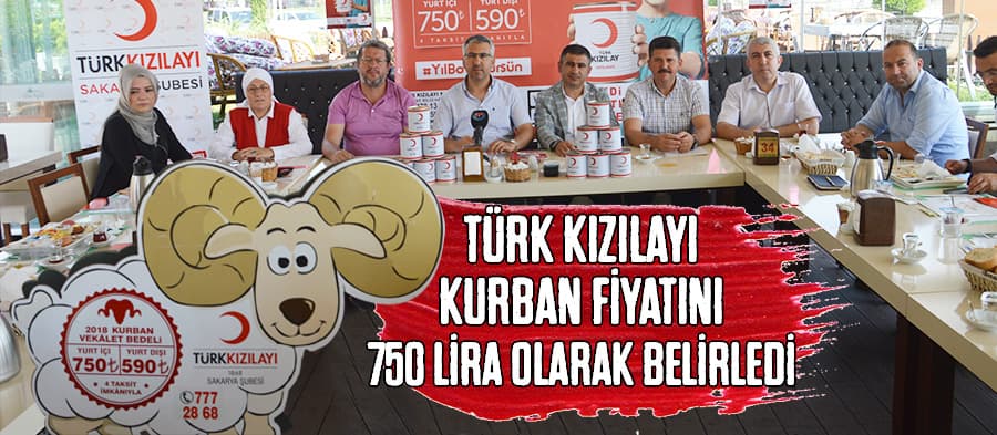 Türk Kızılayı kurban fiyatını 750 lira olarak belirledi
