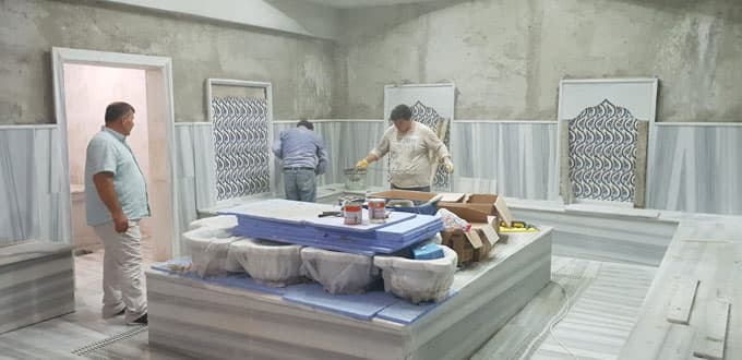 Sapanca'da, yeni hamam için gün sayılıyor