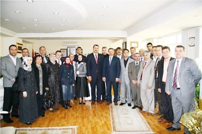 Süleyman Dişli, Makamında AKP'yi Ağırladı
