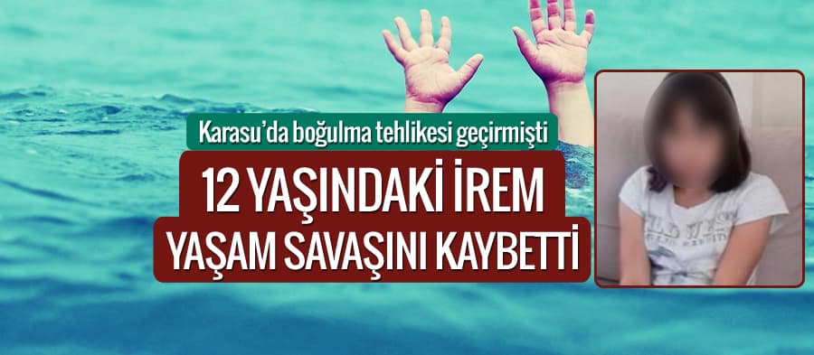 Karasu'da boğulma tehlikesi geçiren küçük kız kurtarılamadı