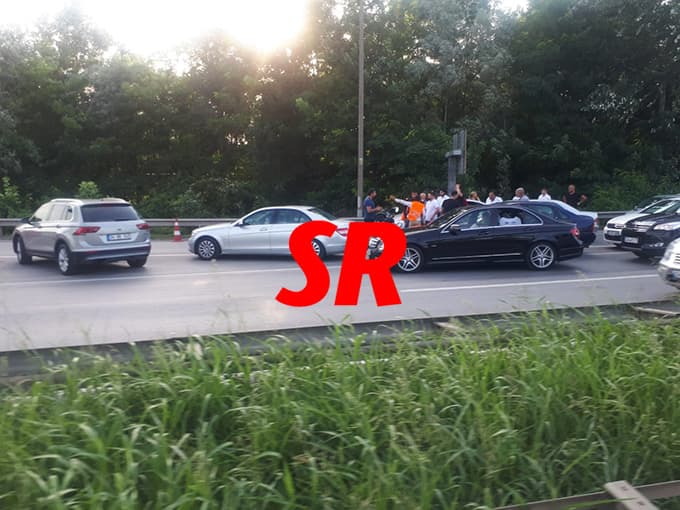 TEM otoyolu girişi trafiğe kapatıldı